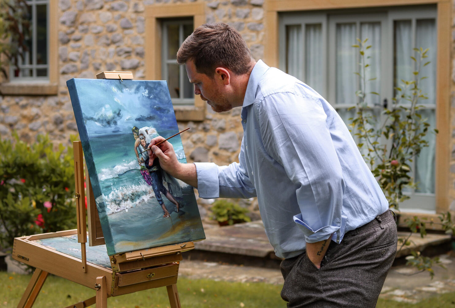 Tom Yeadon Wedding Portrait